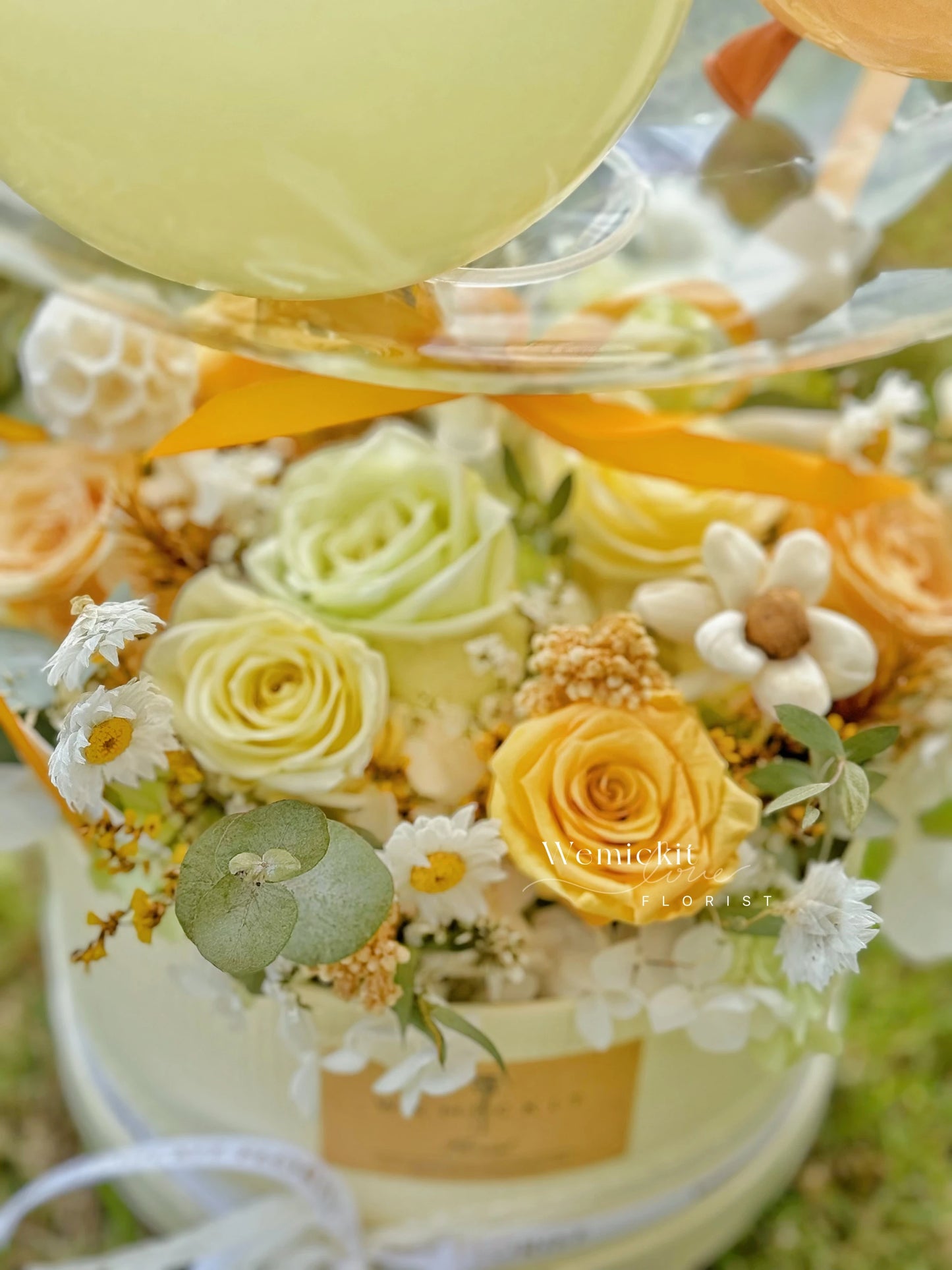 Dear Summer丨Preserved Flower Box With Balloon