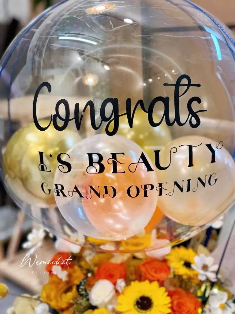 Blooming Joy Flower Box with Balloon