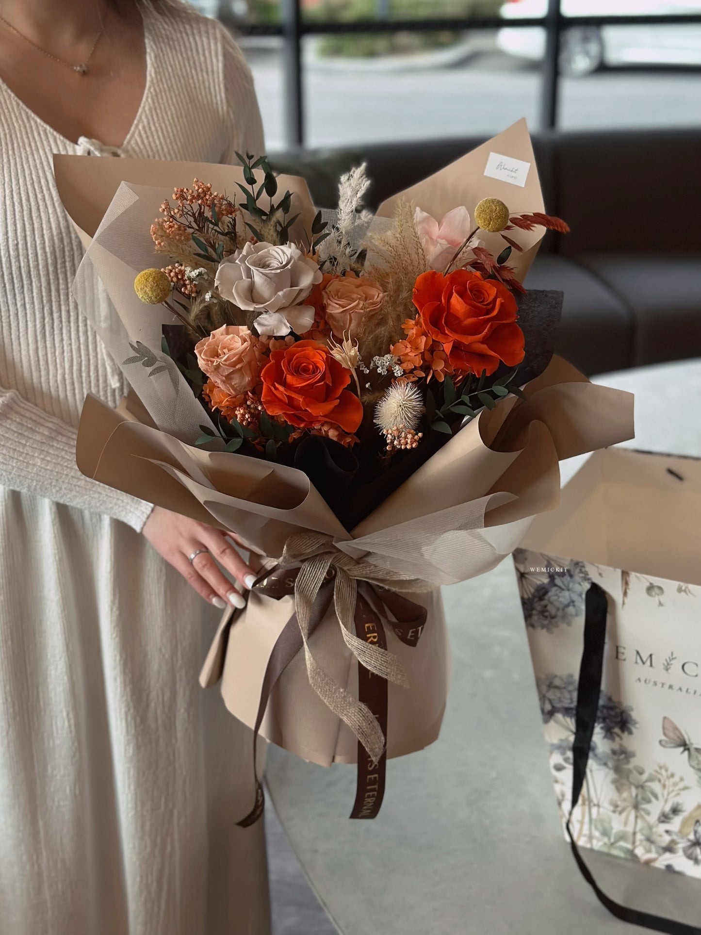 Stormi | Preserved Flower Bouquet for Graduation