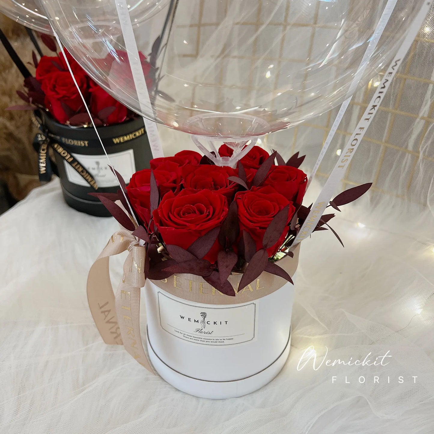 Only You丨Preserved Flower Box With Balloon