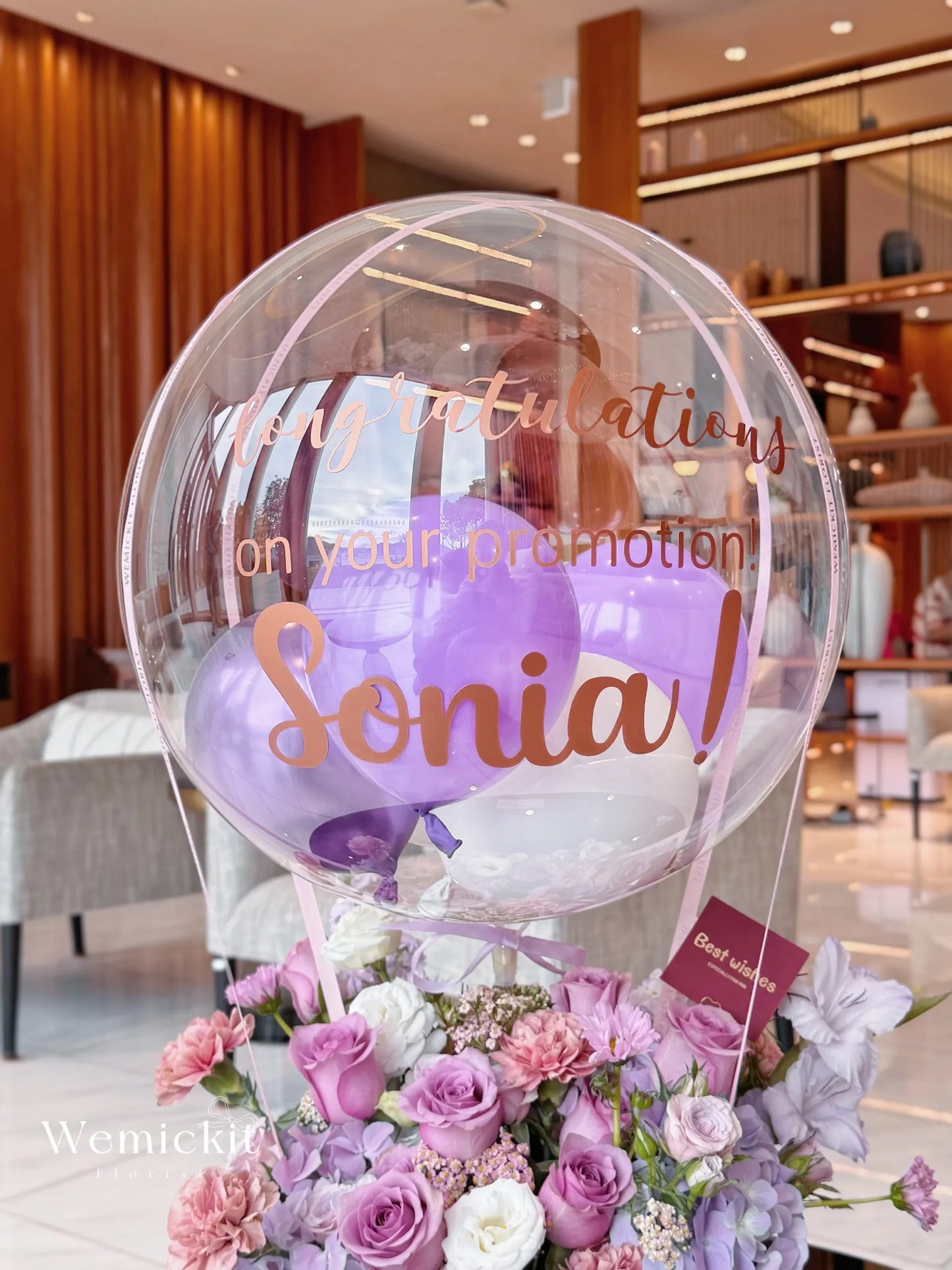 Clementine丨Fresh Flower Box With Balloon