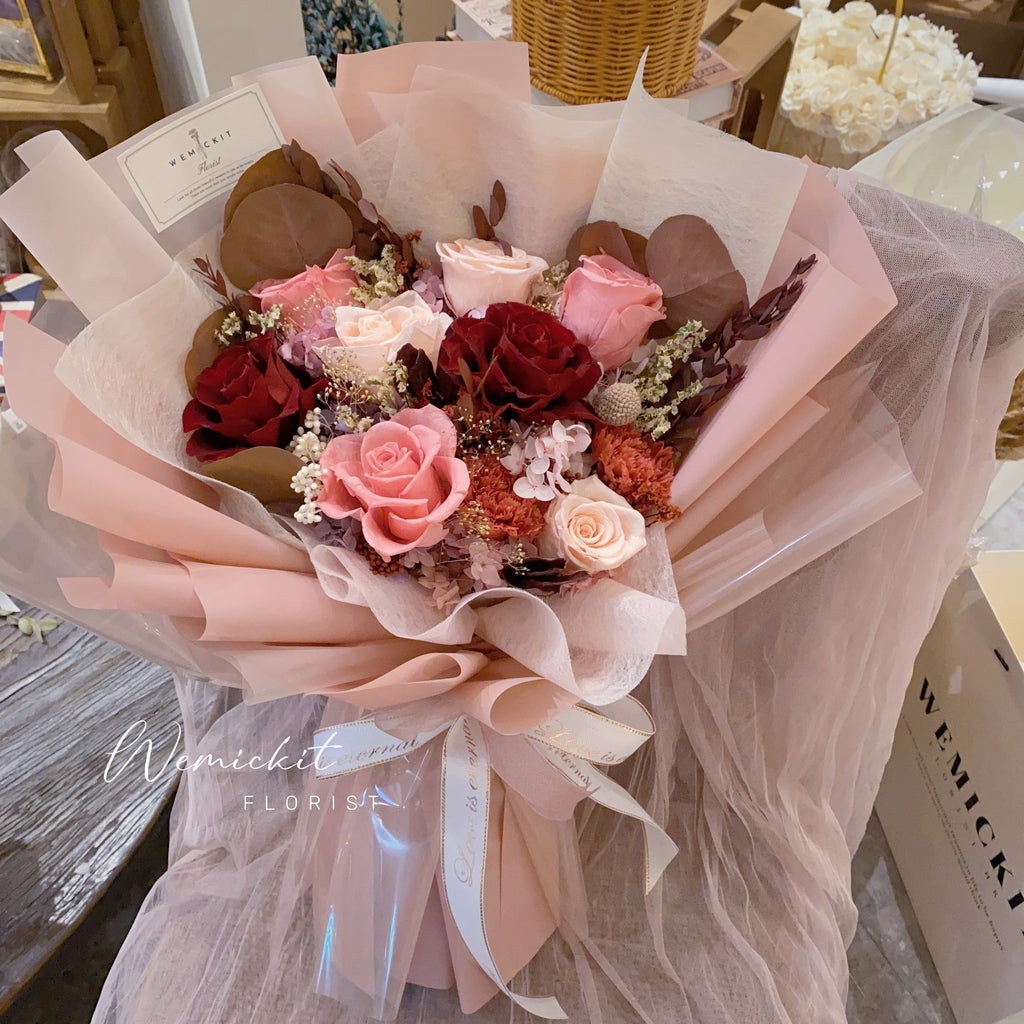 Elegant丨Preserved Flower Bouquet