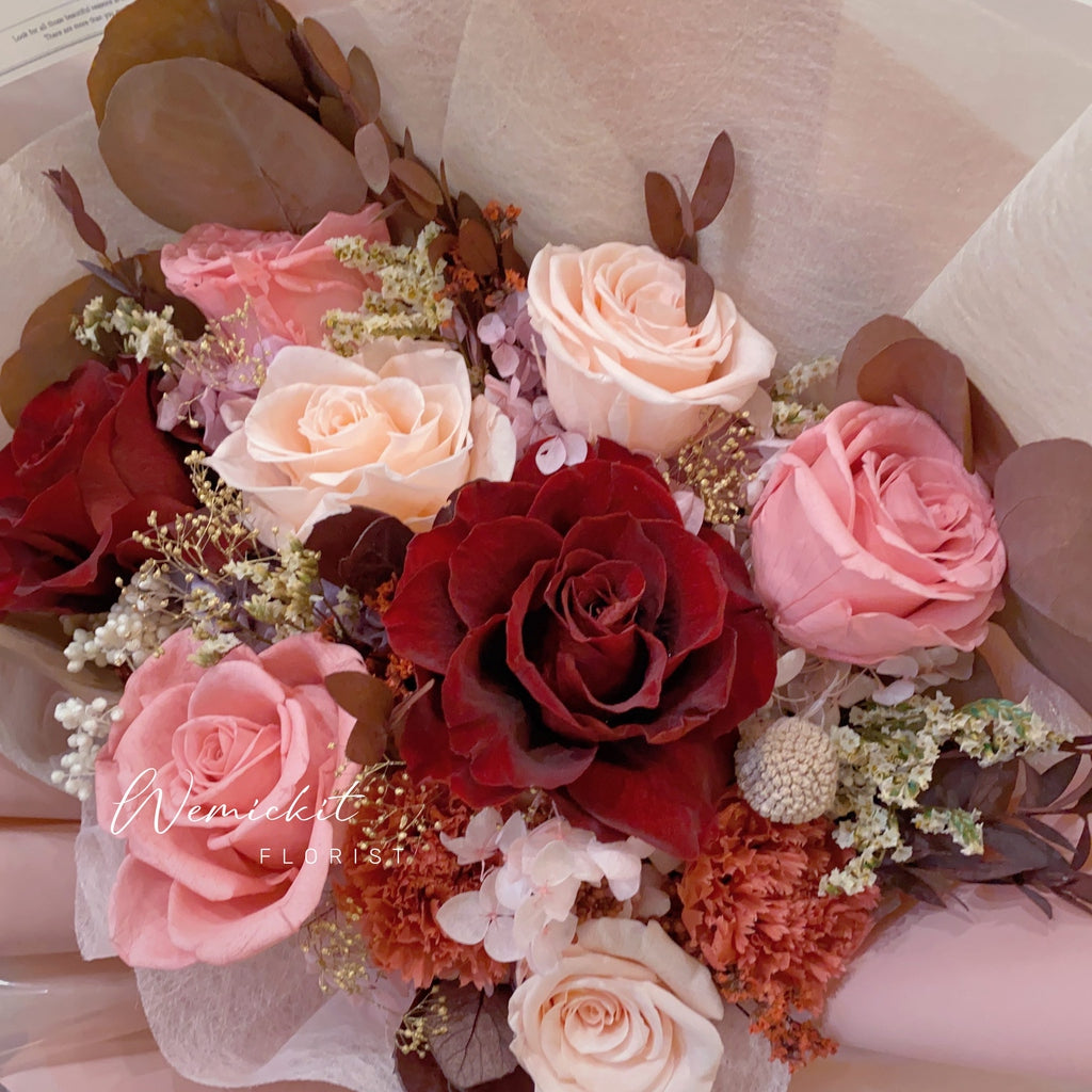 Elegant丨Preserved Flower Bouquet