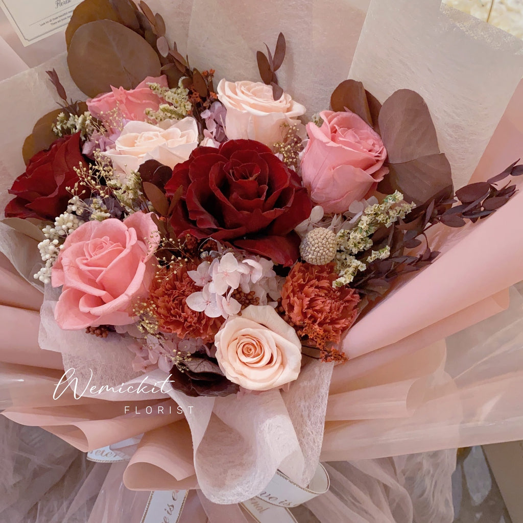 Elegant丨Preserved Flower Bouquet