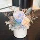 Blue Nude - Everlasting Preserved Flower in Vase