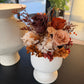 Duskyrust - Everlasting Preserved Flower in Vase