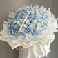 Frozen Sapphire |  60 roses Fresh Flower Bouquet