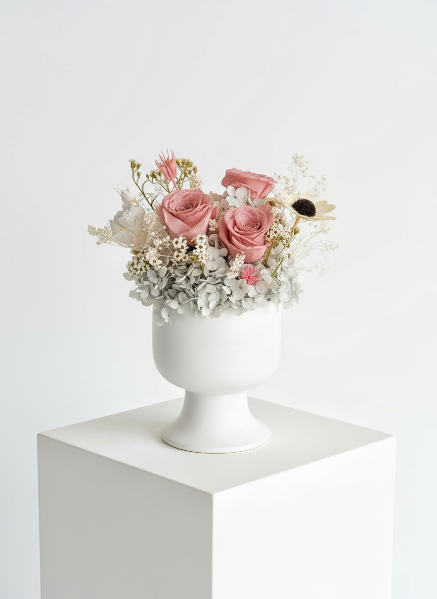 Fantasy - Everlasting Preserved Flower in Vase