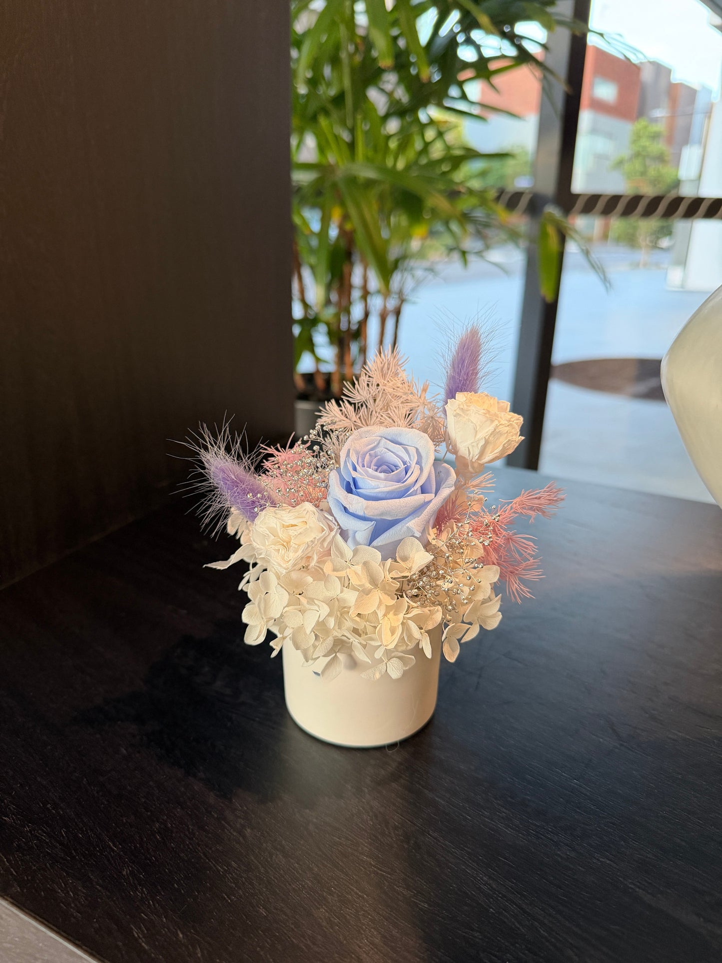 Ocea Pearl - Everlasting Preserved Flower in Vase