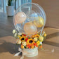 Luminous丨Fresh Flower Box With Balloon WEMICKIT - Melbourne Floral Arrangement