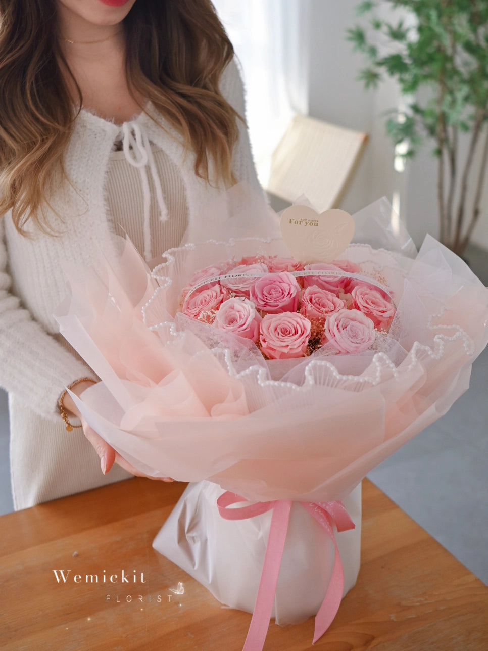 Love Rosie - Pink丨Preserved Flower Bouquet