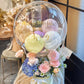 Sylvia丨Fresh Flower Box With Balloon WEMICKIT - Melbourne Floral Arrangement