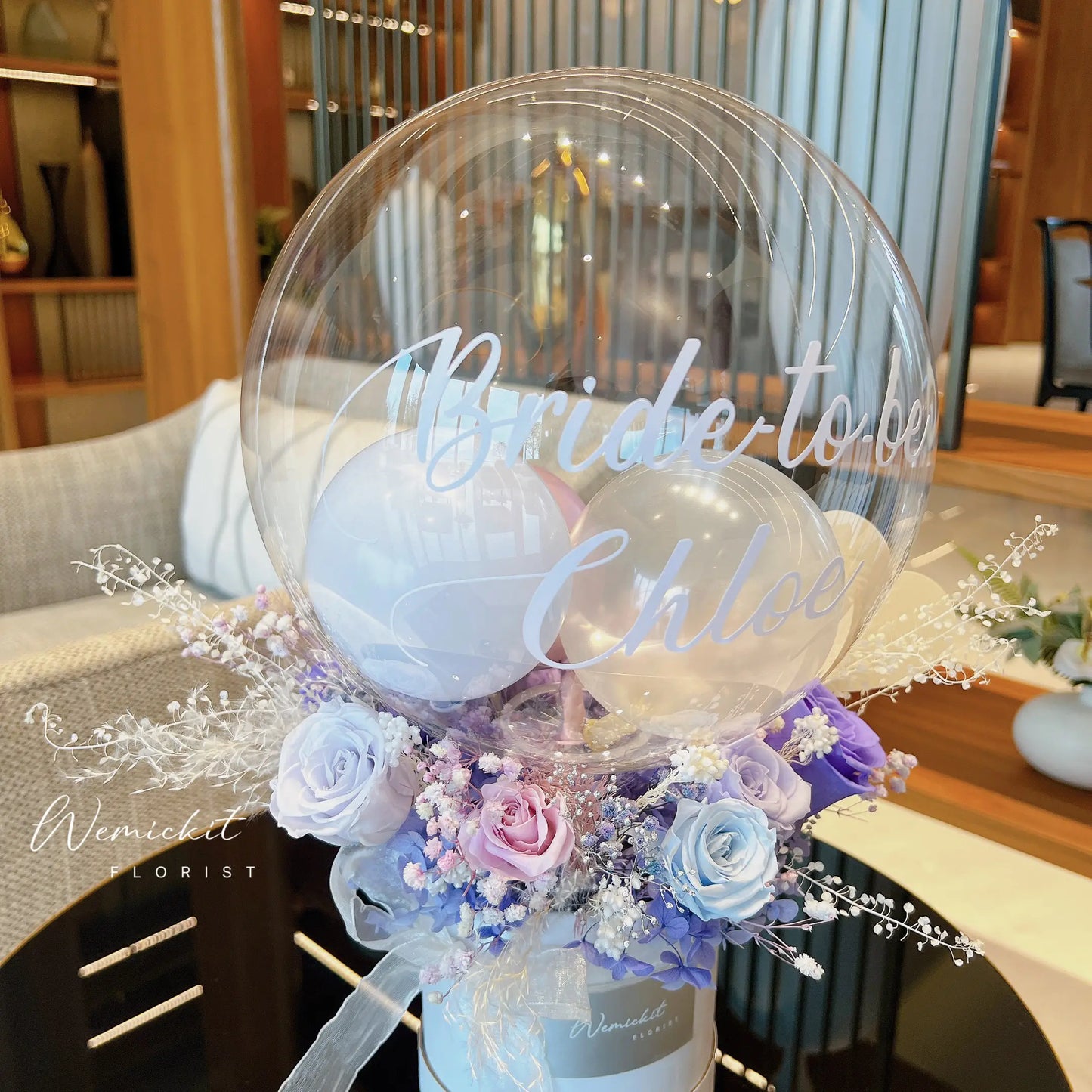Fairyland丨Preserved Flower Box With Balloon