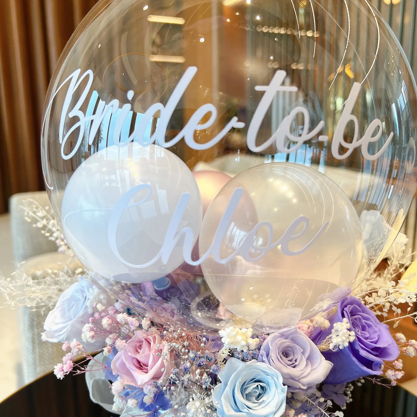 Fairyland丨Preserved Flower Box With Balloon