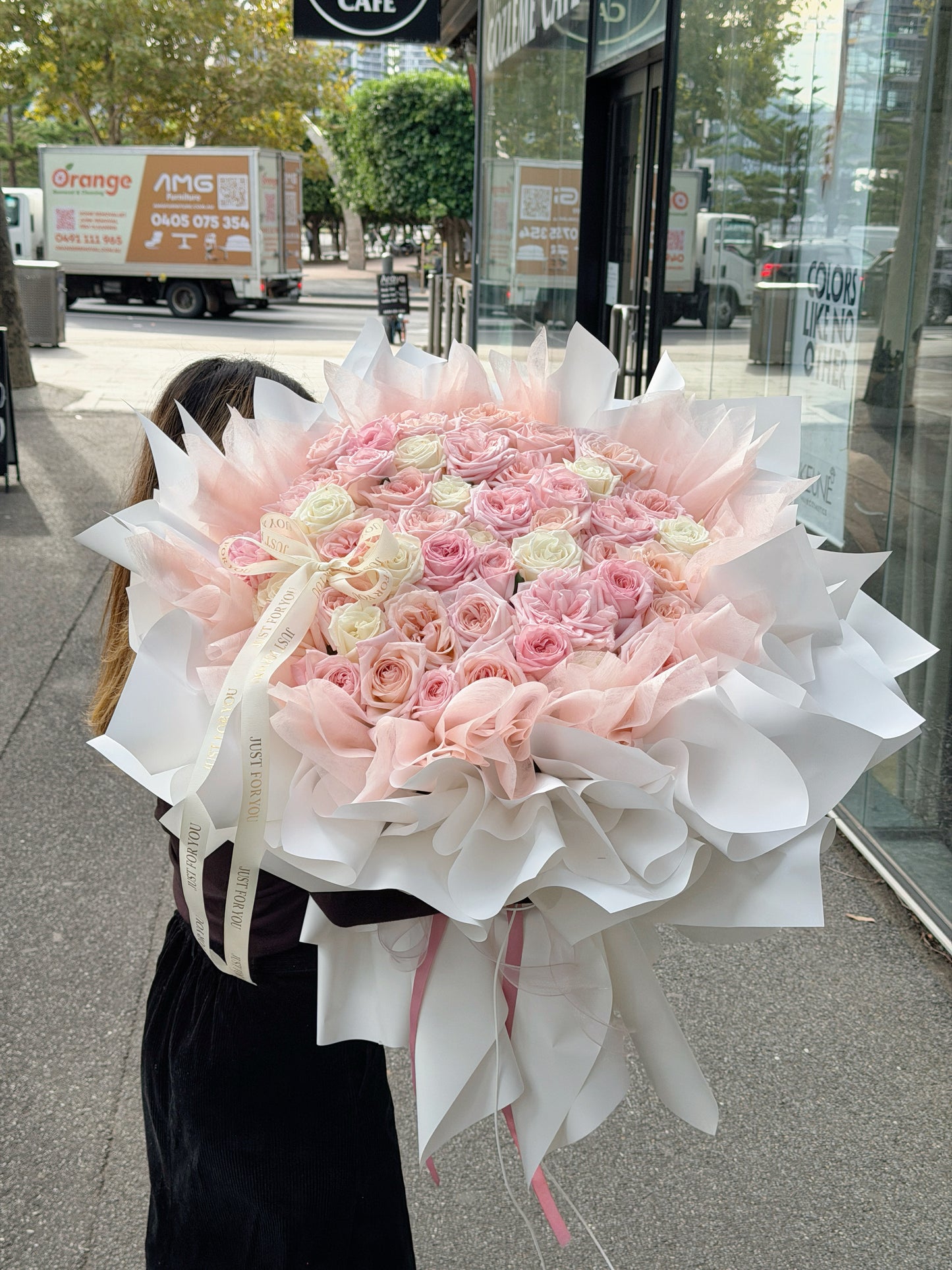 Lychee Pink | 50 Roses Bouquet