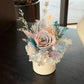 Ash Butterfly - Everlasting Preserved Flower in Vase