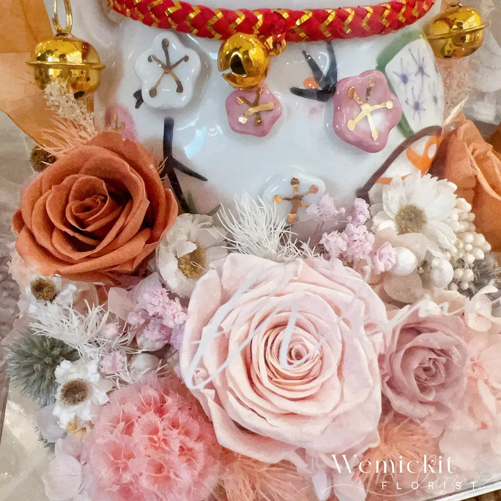 Fortune Cat Blossom for Grand Opening (Pink)