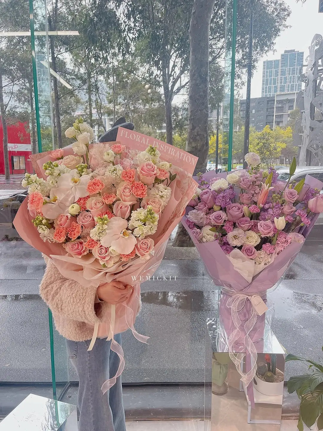 Moon Glow丨Fresh Flower Bouquet WEMICKIT - Melbourne Floral Arrangement