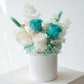 Snow Tiffany - Everlasting Preserved Flower in Vase