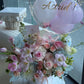 Heartfelt Love | Fresh Flower Box With Balloon