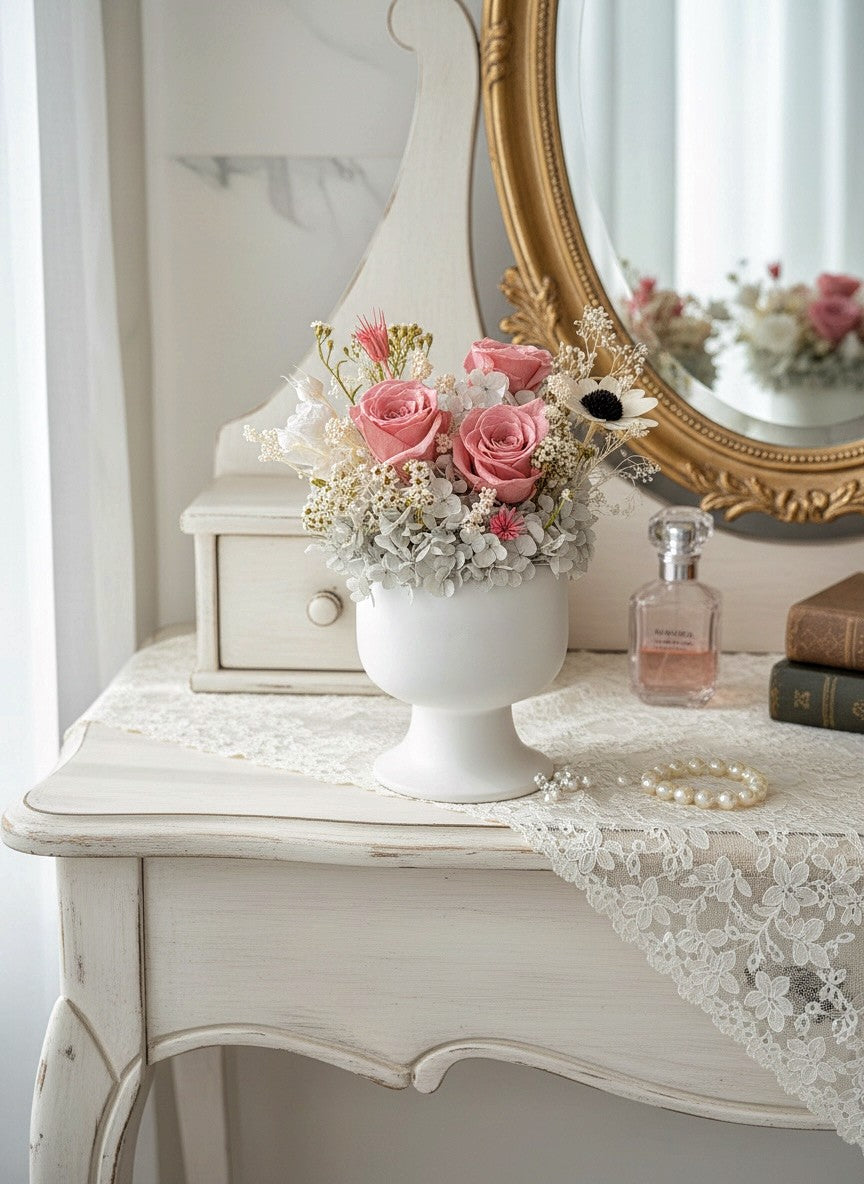 Fantasy - Everlasting Preserved Flower in Vase