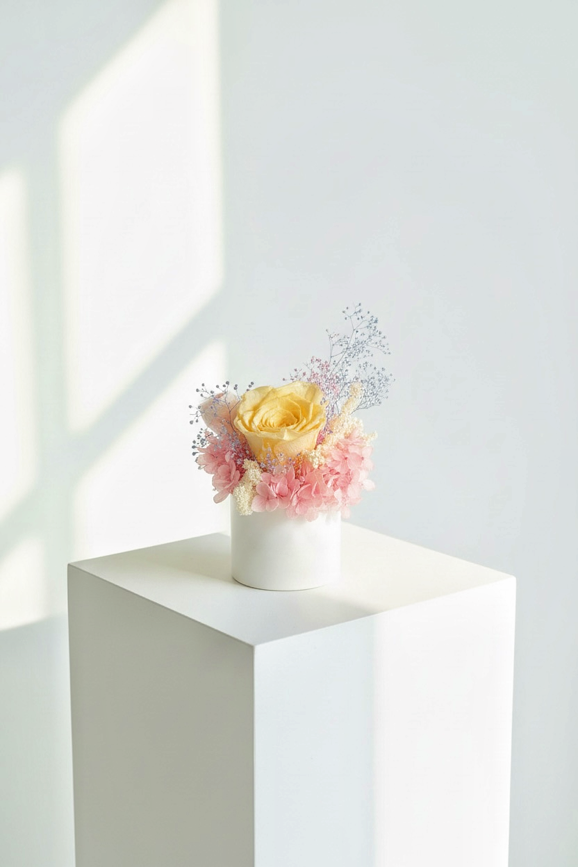 Divine- Everlasting Preserved Flower in Vase