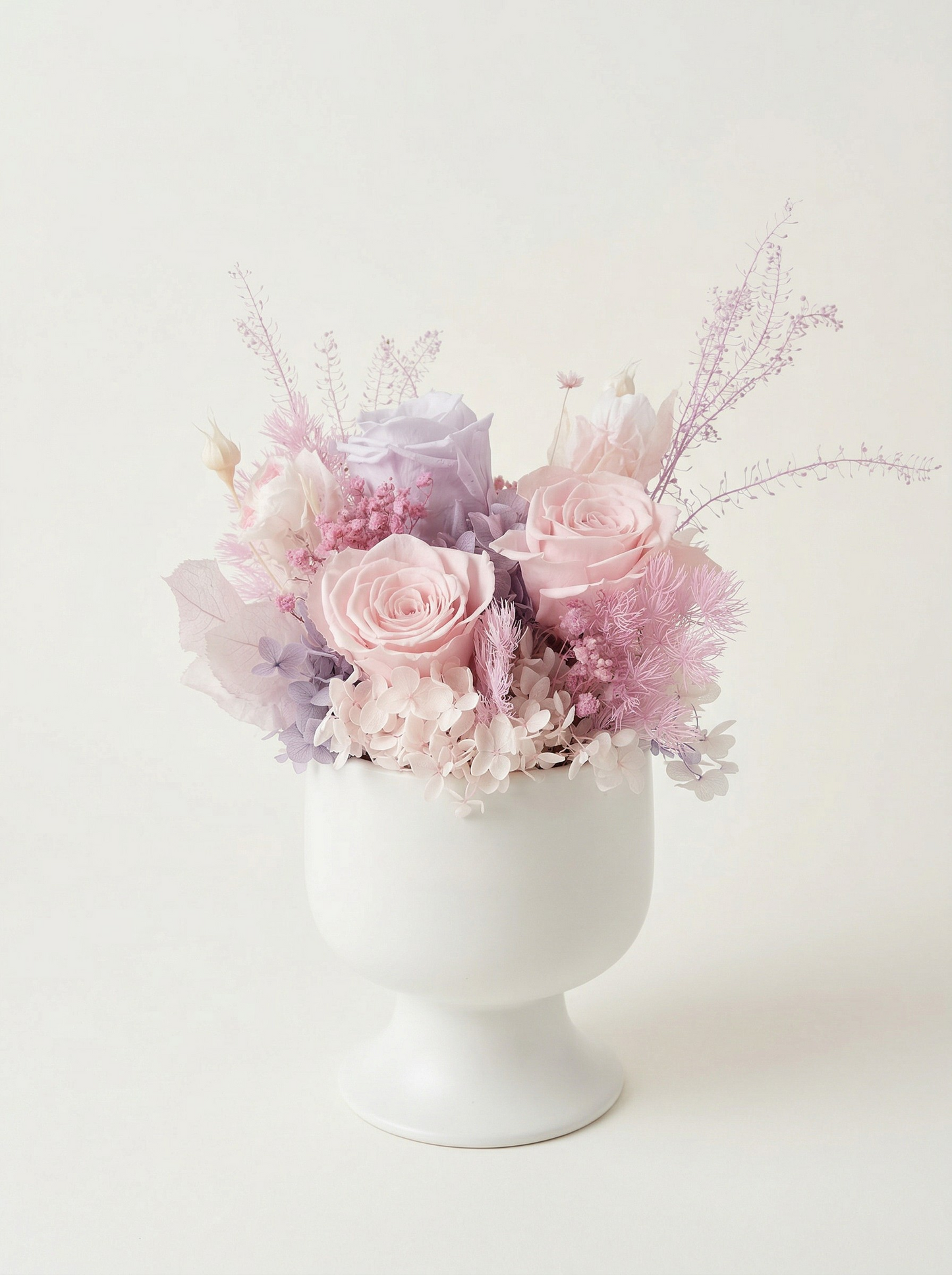 Unicorn - Everlasting Preserved Flower in Vase