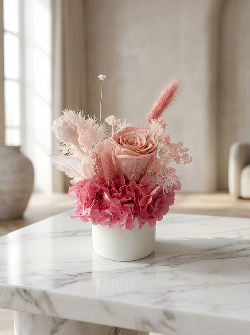 Mila - Everlasting Preserved Flower in Vase