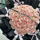 Black Pink Ballet ｜ Fresh Flower 60 roses bouquet