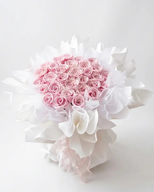 Amara丨30 Preserved Roses Bouquet WEMICKIT - Melbourne Floral Arrangement