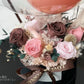 Mocha Pink | Preserved Flower Box with Balloon WEMICKIT - Melbourne Floral Arrangement