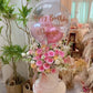 Bubblegum丨40 Stems Fresh Flower Box With Balloon WEMICKIT - Melbourne Floral Arrangement