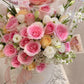 Bubblegum丨40 Stems Fresh Flower Box With Balloon WEMICKIT - Melbourne Floral Arrangement