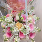 Bubblegum丨40 Stems Fresh Flower Box With Balloon WEMICKIT - Melbourne Floral Arrangement