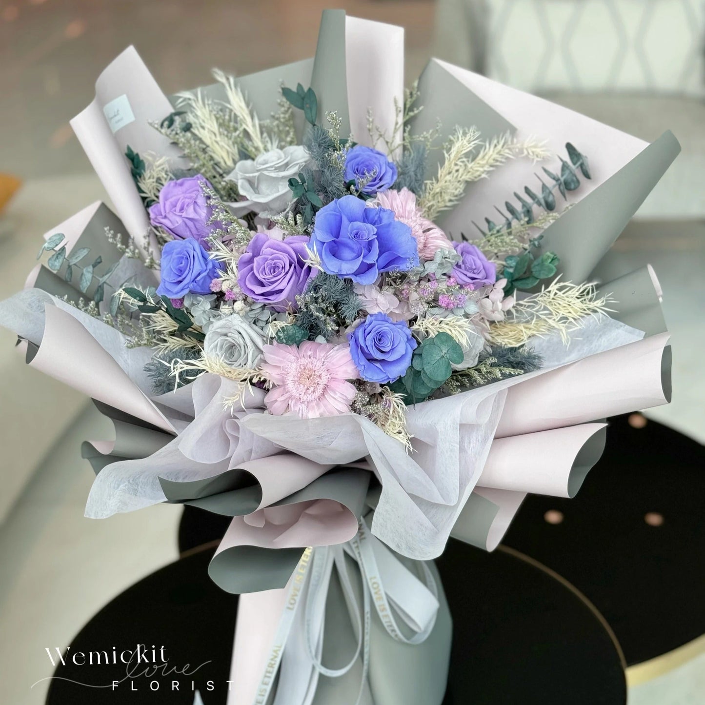 Periwinkle | Preserved Flowers Bouquet