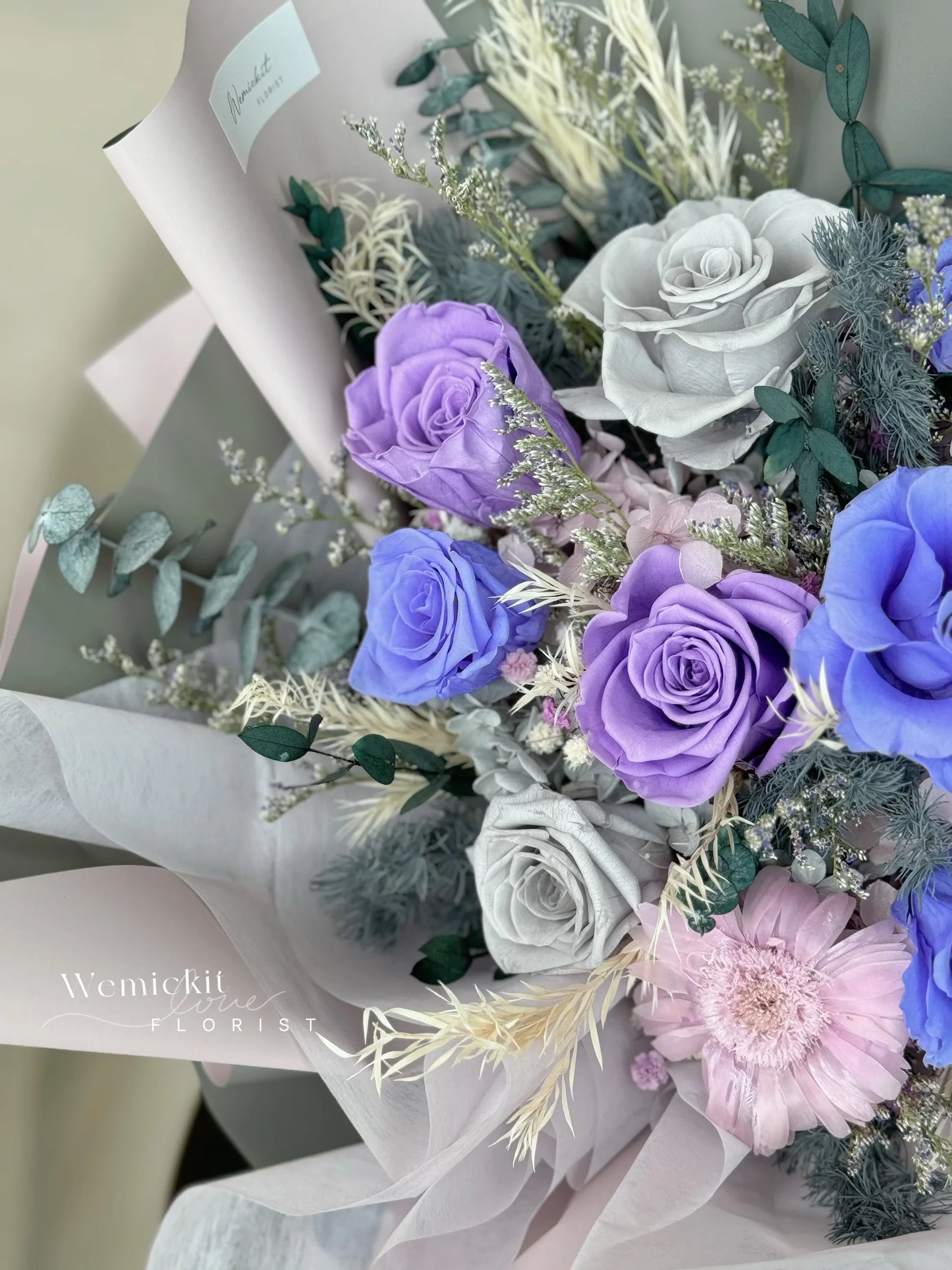 Periwinkle | Preserved Flowers Bouquet