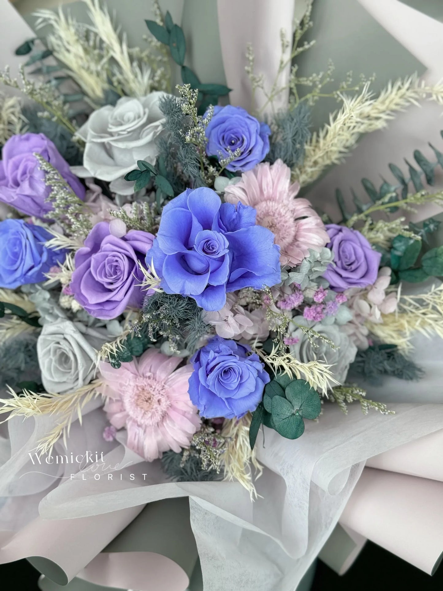 Periwinkle | Preserved Flowers Bouquet