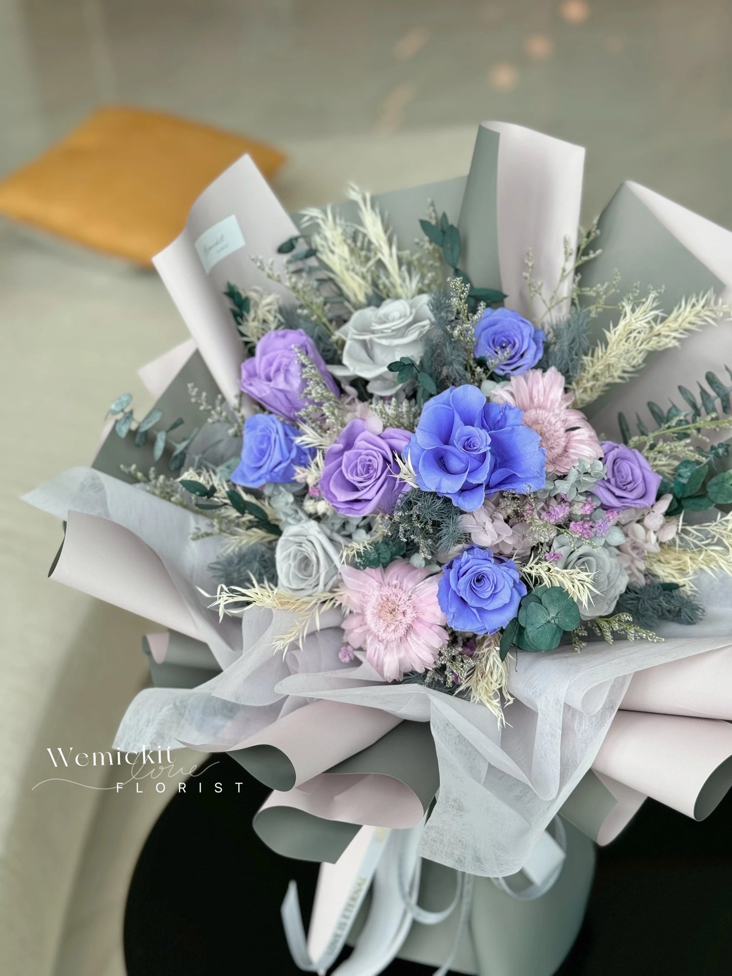 Periwinkle | Preserved Flowers Bouquet