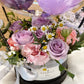 Pansy｜Fresh Flower Box with Balloon WEMICKIT - Melbourne Floral Arrangement