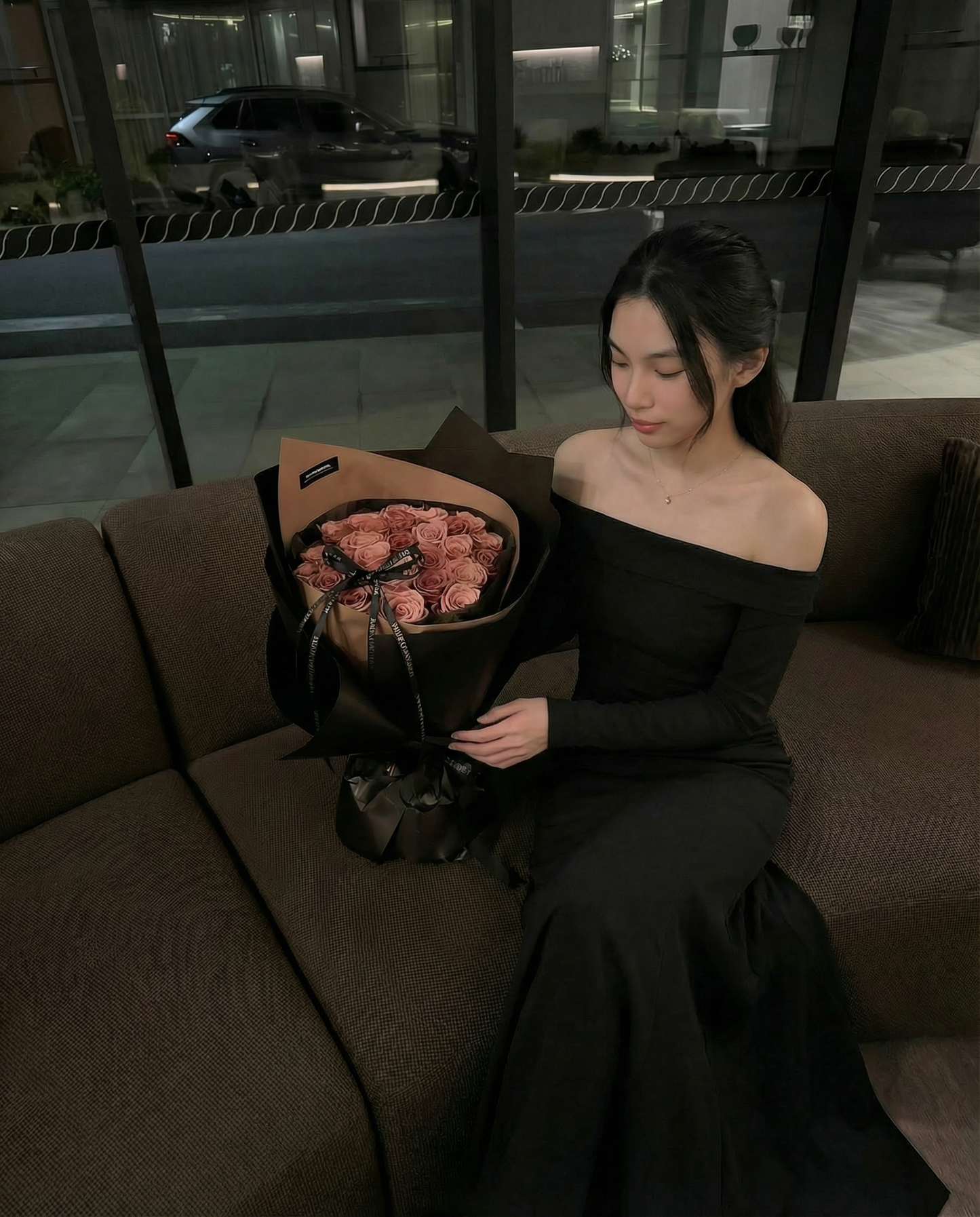 Valentine’s Day Preserved Bouquet | Blush Mocha | Melbourne Delivery