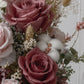 Eternal Sanctuary Bloom Box (Bungundy)  | Everlasting Preserved Flower box