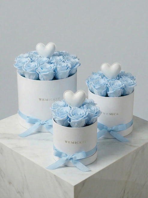 Eternal Love Box - Blue WEMICKIT - Melbourne Flower Delivery