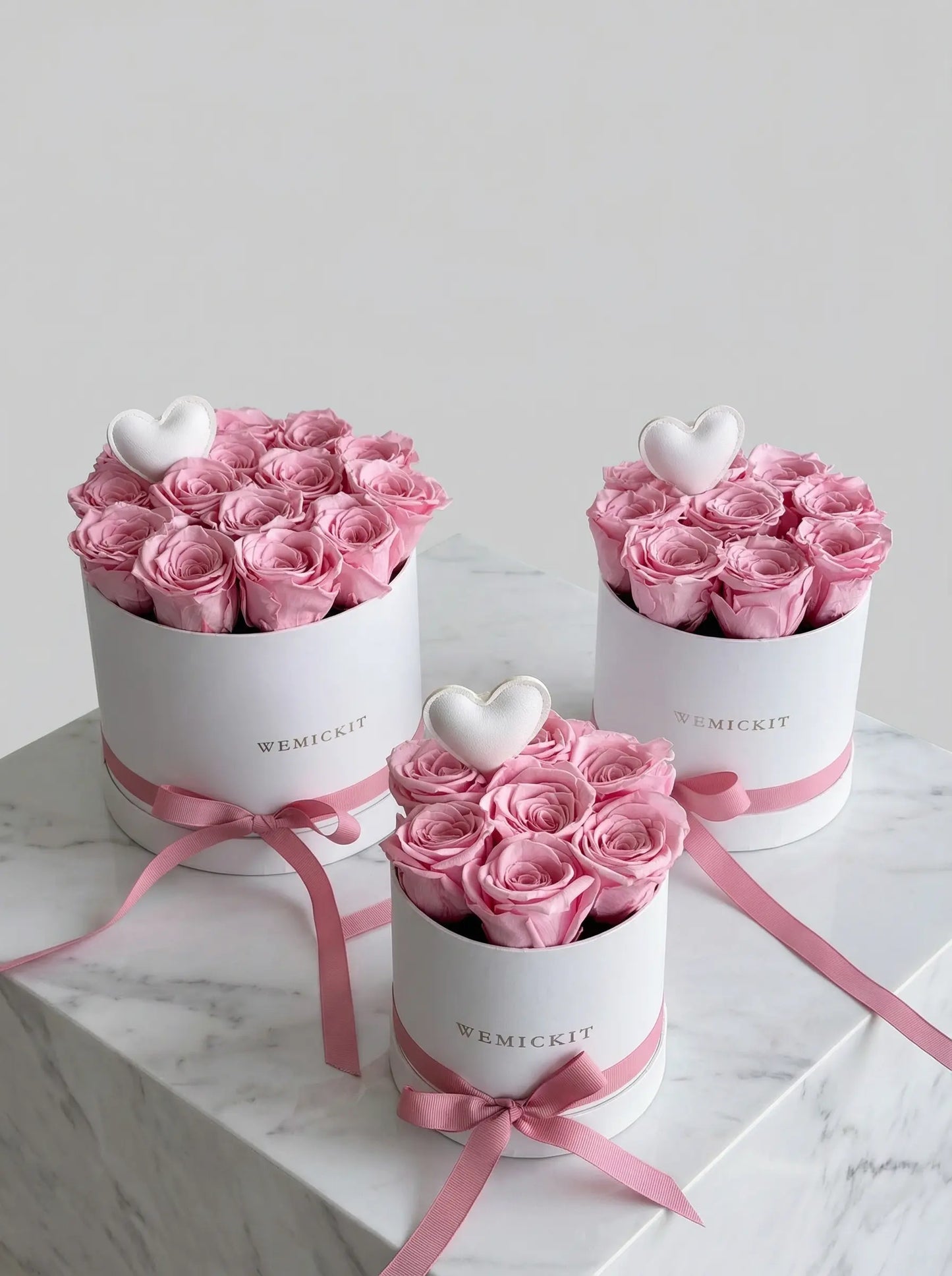 Eternal Love Box - Pink WEMICKIT - Melbourne Flower Delivery