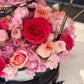 Scarlet | Fresh Flower Box with Balloon WEMICKIT - Melbourne Flower Delivery