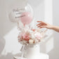 Baby Pink丨Preserved Flower Box With Balloon WEMICKIT - Melbourne Floral Arrangement