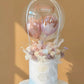 Creamy丨Preserved Flower Box With Balloon WEMICKIT - Melbourne Floral Arrangement