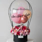 Scarlet | Fresh Flower Box with Balloon WEMICKIT - Melbourne Flower Delivery