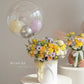 Maize丨Fresh Flowers Box With Balloons WEMICKIT - Melbourne Floral Arrangement