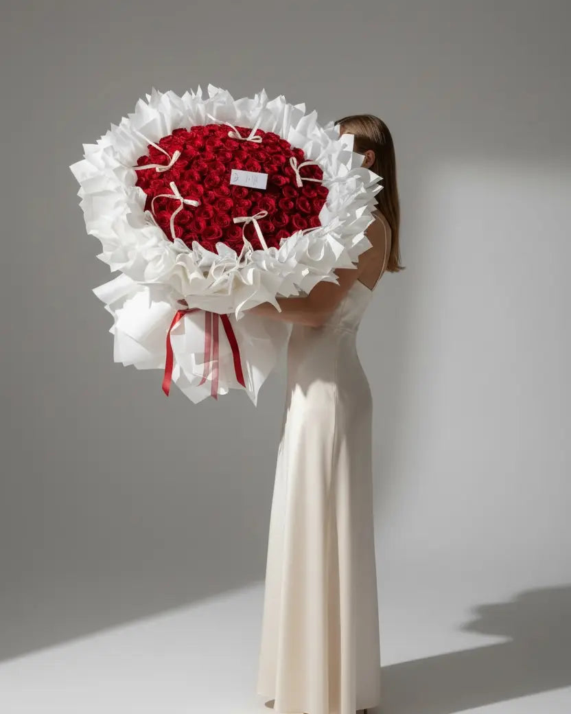 Love Romance丨100 Roses Bouquet WEMICKIT - Melbourne Floral Arrangement