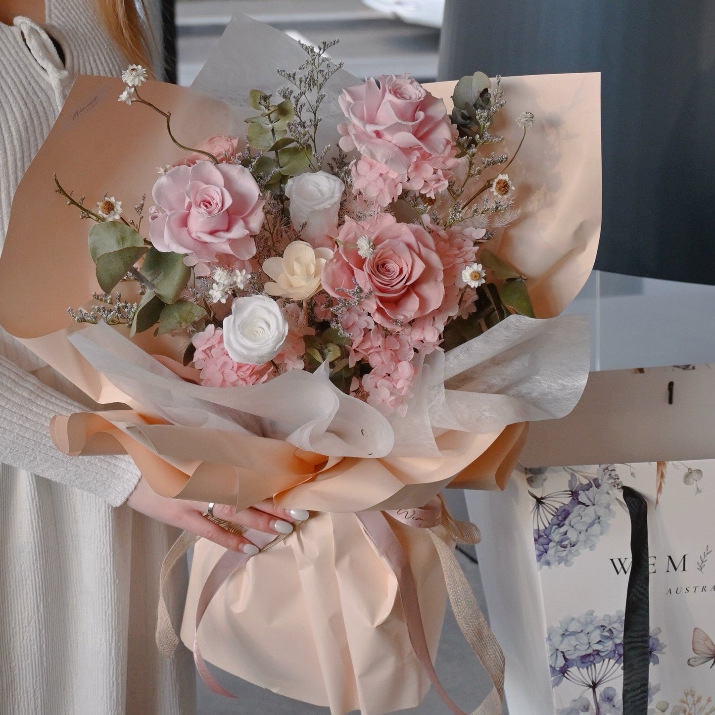 Julia | Preserved Flower Bouquet for Graduation